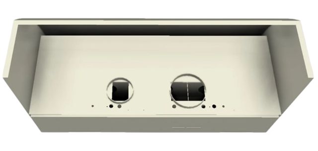 Vent-A-Hood® 54" Biscuit Wall Mounted Range Hood-2