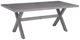 Signature Design by Ashley® Half Moon Beach Gray Aluminum Outdoor Dining Table-0