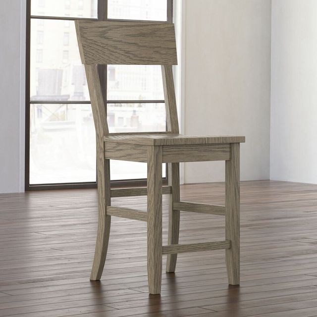 Bassett® Furniture Customizable BenchMade Rollins Oak Counter Stool-2