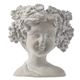 A & B Home Gray 8" Bust Wall Planter-0