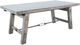 Sunny Designs™ Alpine Gray Extension Dining Table with Turnbuckle-0