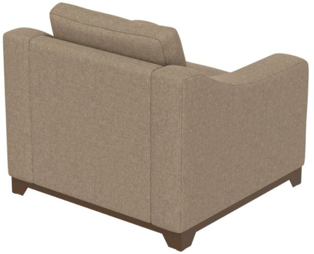 International Furniture Direct Natural Parota Brown Chair-3