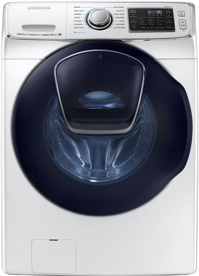 Samsung 5.0 Cu. Ft. White Front Load Washer-0