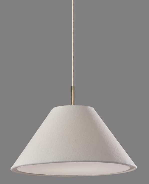 Adesso® Hadley Antique Brass Pendant-2
