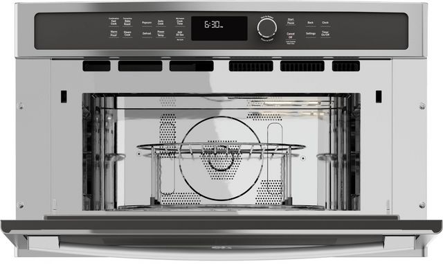 GE Profile™ 1.7 Cu. Ft. Stainless Steel Built In Microwave/Convection-1