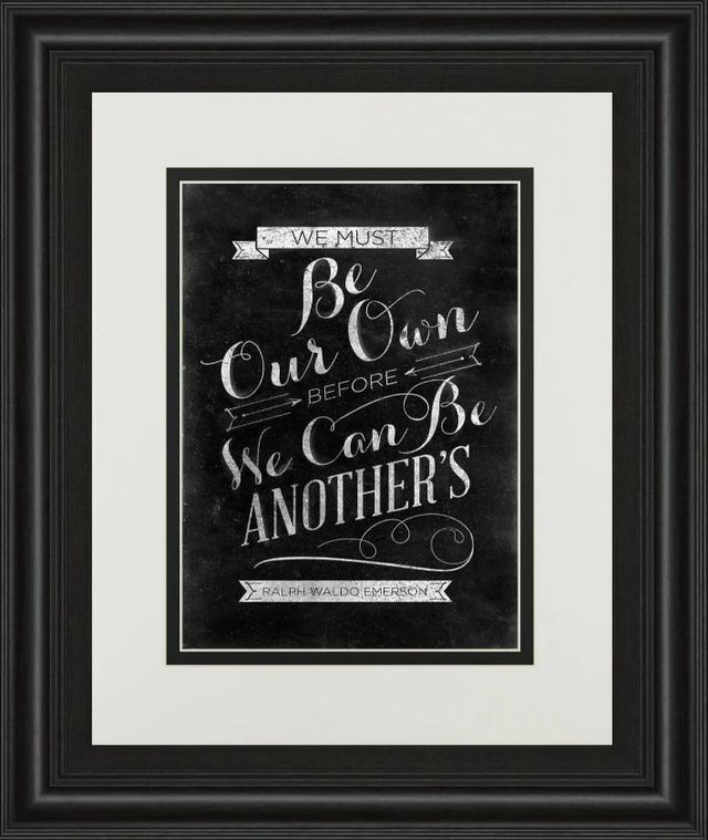 Classy Art Be Our Own by Sd Graphic Wall Art-0
