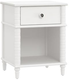 HH2 Home Alva White Youth Nightstand