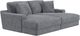 Jackson Furniture Cozy 2-Piece Gunmetal Sectional-0