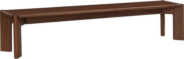 Moe's Home Collection Daifuku Brown Large Dining Bench-0