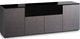Salamander Designs® Chameleon Seattle 345 Gray Oak AV Cabinet-0