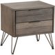Homelegance® Urbanite Dark Bronze/Gray Nightstand-0