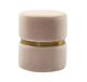 TOV Furniture Yamma Blush Velvet Ottoman-2