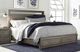 aspenhome® Modern Loft Greystone Queen Panel Storage Bed-3