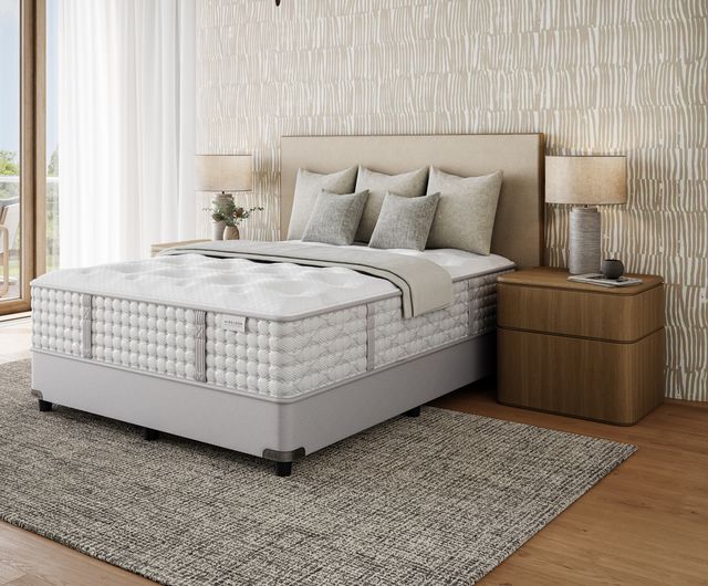 Aireloom® Preferred Streamline™ 15" Wrapped Coil Plush Tight Top California King Mattress-2