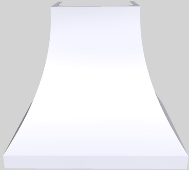Vent-A-Hood® Designer Series 36" White Wall Mounted Range Hood-0