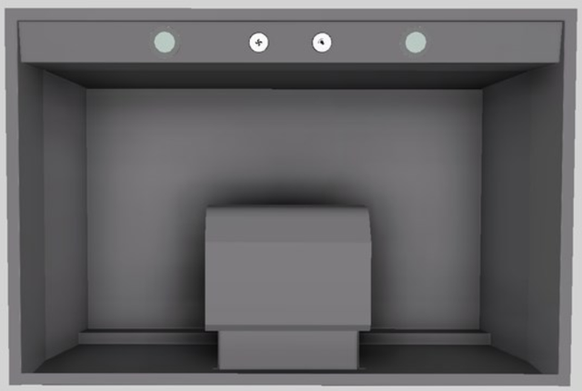 Vent-A-Hood® Designer Series 36" Gunsmoke Wall Mounted Range Hood-2