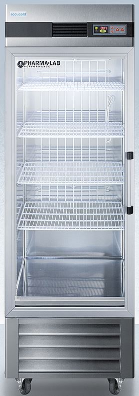 Accucold® Pharma-Lab Performance Series 23.0 Cu. Ft. Stainless Steel Frame Upright Pharmacy Refrigerator-0