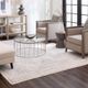 Karastan® Solitude Via Salaria Cream Beige 3' x 7' Runner Rug-3