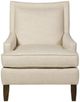 Craftmaster® Customizable CM Modern Shaped Border Back Accent Chair-1