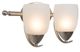 YHD Mirror Lake Brush Nickel 2-Light Vanity Lighting-0