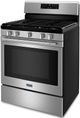Maytag® 30" Fingerprint Resistant Stainless Steel Freestanding Gas Range with Air Fryer-2