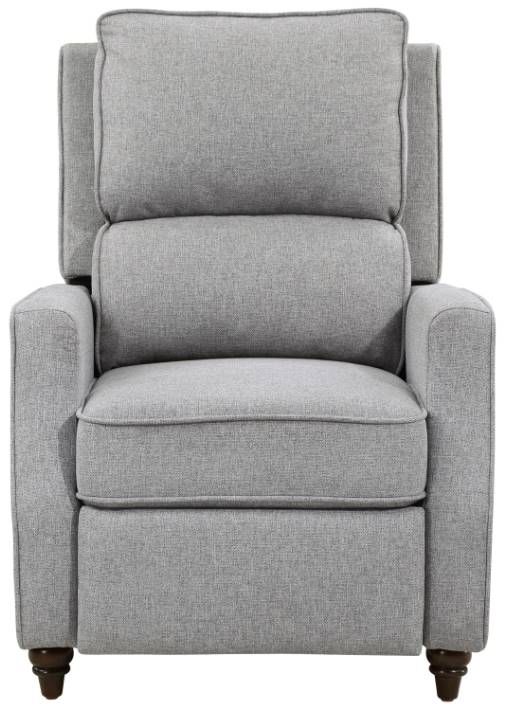 Homelegance® Loveland Gray Push Back Reclining Chair-2