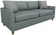 Best® Home Furnishings Customizable Bayment Queen Stationary Sofa Sleeper with Honey Birch Legs-0