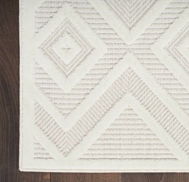 Nourison Home™ Versatile Ivory White 5'x7' Area Rug-3