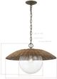 Forty West Price Brown Pendant-1