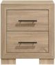 Coaster® Arielle Light Oak Nightstand-1
