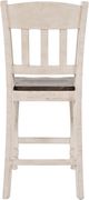 Jofran Inc. Madison County Brown/Vintage White Slatback Counter Stool-3