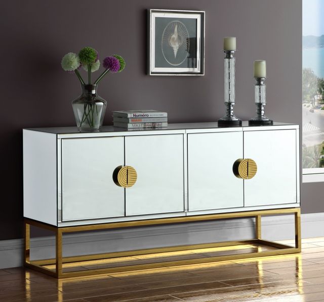 Meridian Furniture Marbella Gold Sideboard-2