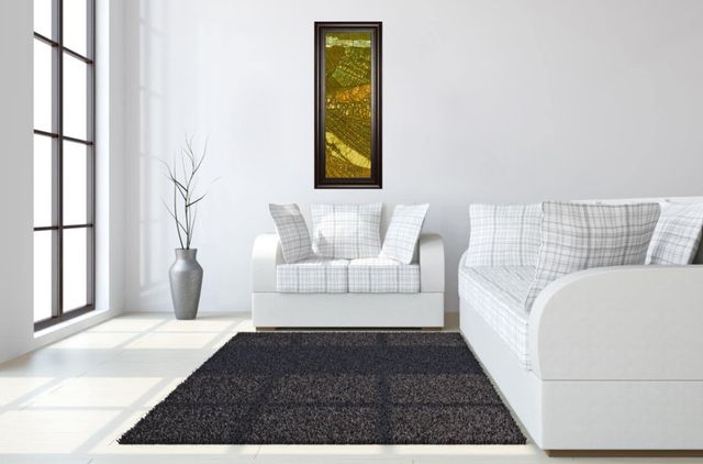 Classy Living Andrea Davis Vineyard Batik Il 18" Wall Art-1