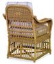 Century® Thomas O'Brien Outdoor Mainland Wicker Natural Large Dining Arm Chair-1