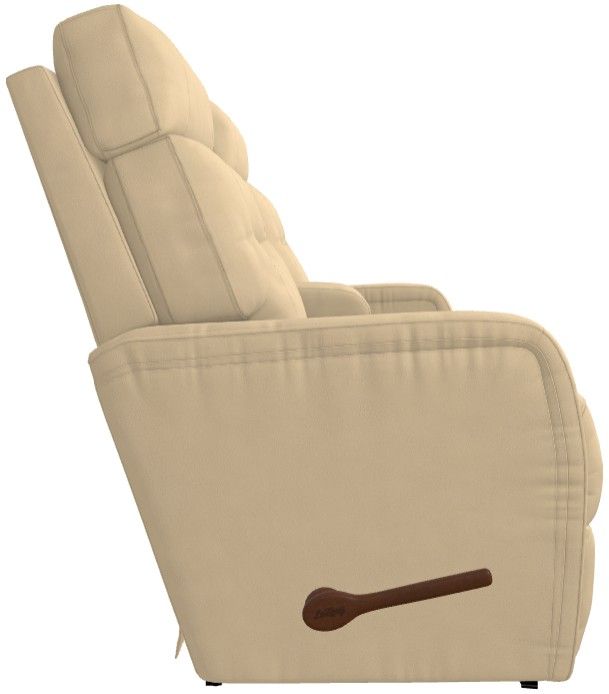 La-Z-Boy® Baron Cashew Manual Wall Reclining Loveseat with Console-3