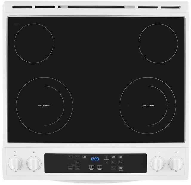 Whirlpool® 30" White Freestanding Electric Range-3
