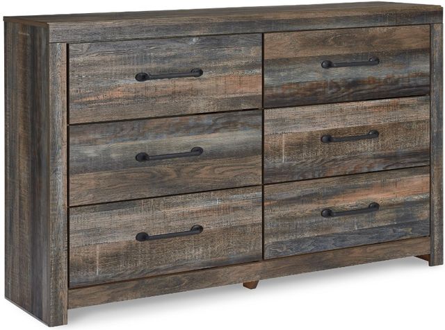 Signature Design by Ashley® Drystan 4-Piece Multi King Panel Headboard Bed Set-2
