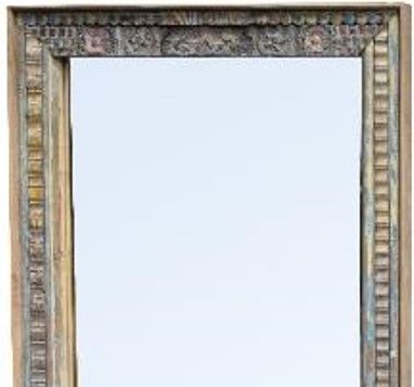 Jaipur Furniture Wdn. Old World Light Brown Mirror Frame-1