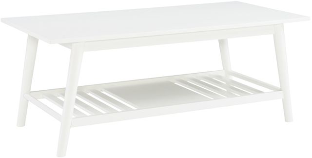 Linon Cosgrove White Coffee Table-0