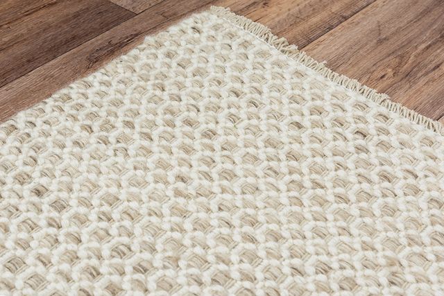 Rizzy Home Windsor Neutral 5'x8' Rectangular Rug-1