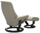 Stressless® by Ekornes® Customizable Sunrise Large Manual Recliner and Ottoman with Classic Base-3