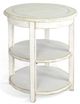 Sunny Designs™ White Sand Round Side Table-0