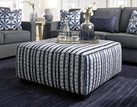 Benchcraft® Kiessel Nuvella 2-Piece Indigo Living Room Set-3