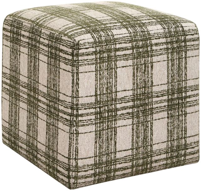 Uttermost® Joie Ireland Green Ottoman-0
