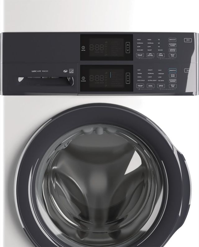 Electrolux 300 Series 4.4 Cu. Ft. Washer, 8.0 Cu. Ft. Electric Dryer White Stack Laundry-8
