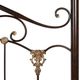 Leggett & Platt® Lucinda 2 Piece Marbled Russet Full Headboard Set-4