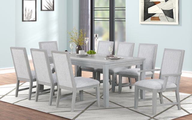 New Classic® Home Furnishings Fiona Mist Gray Dining Side Chair-1