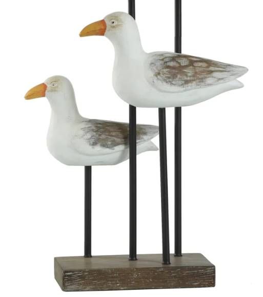 Stylecraft White Piper Shore Table Lamp-2