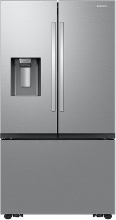 Samsung 36 in. 31.0 Cu. Ft. Fingerprint Resistant Stainless Steel Freestanding French Door Refrigerator