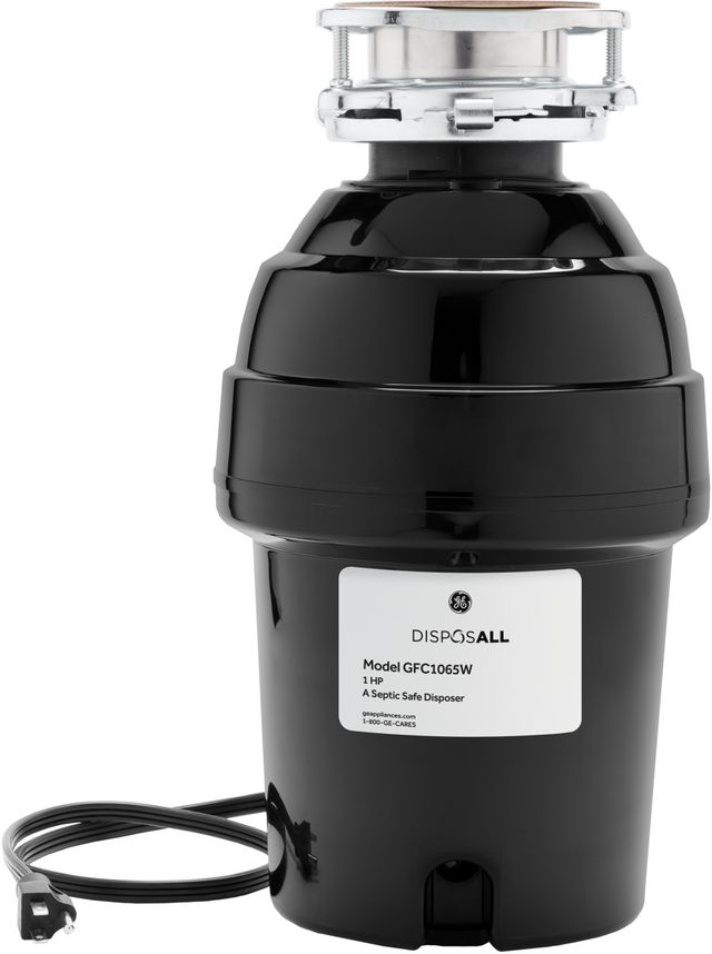 GE® Disposall® 1 HP Continuous Feed Garbage Disposal